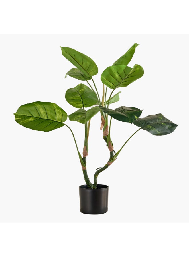 Home Box Evergreen Artificial Philodendron Potted Plant - 90 cm - Image 4